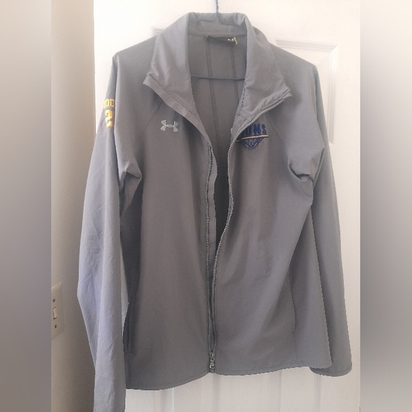 Under Armour - Mens Track Jacket - Lions - Small - Gray - Picture 12 of 12